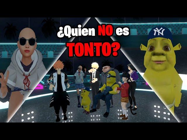 7 TONTOS vs 1 GENIO en REALIDAD VIRTUAL | VrChat