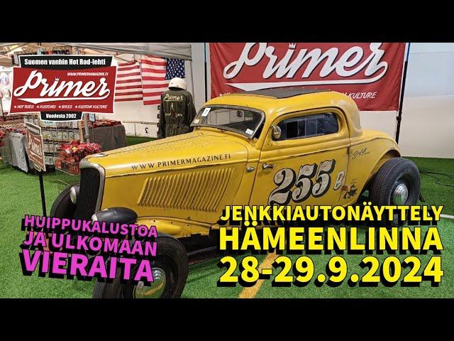 Jenkkiautonäyttely 2024 - Huippukalustoa ja ulkomaan vieraita!