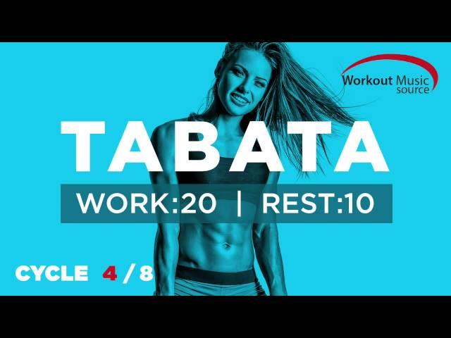 Workout Music Source // TABATA Cycle 4/8 With Vocal Cues (Work: 20 Secs | Rest: 10 Secs)