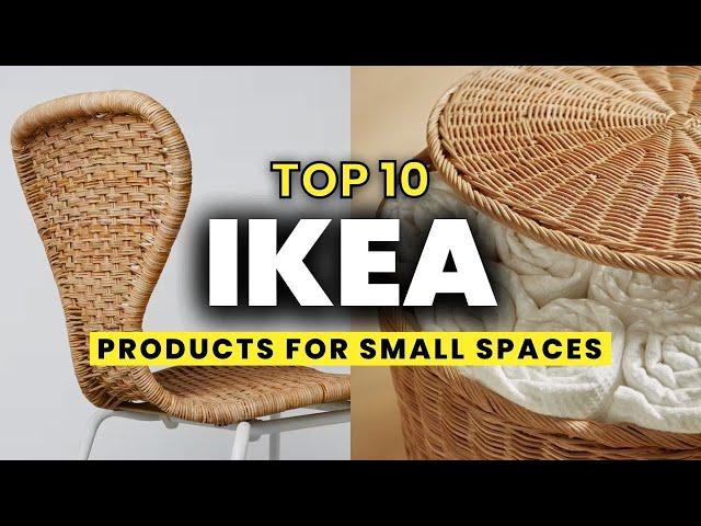 TOP 10 IKEA Products For Small Homes