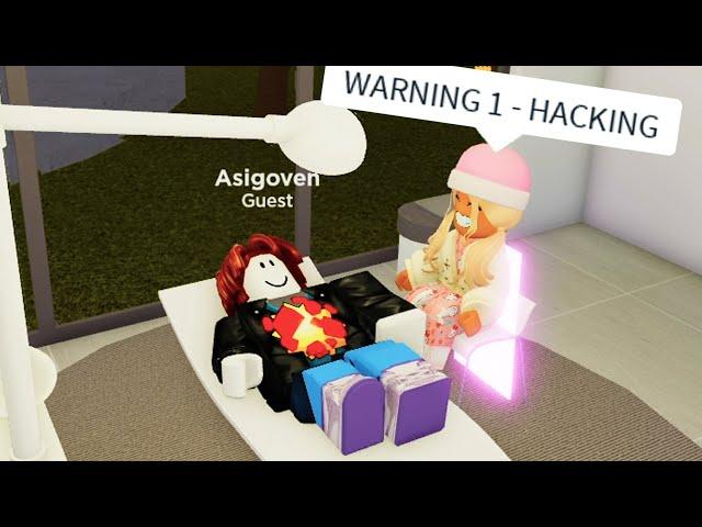 Flinging Roleplayers At A Roblox Dentist