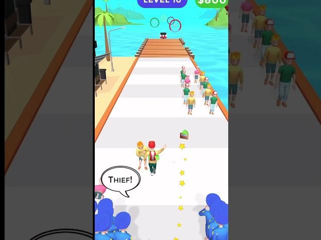 Pick pocket run gameplay funny dubbing