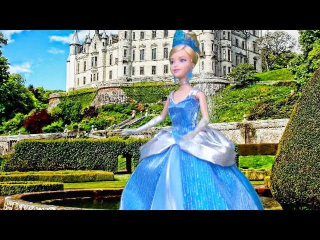 Barbie Fairytales | Cinderella Story with Toys and Dolls | Family Fun Videos - Princess