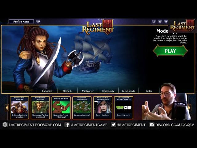 Last Regiment - Dev Stream #7 (FULL)