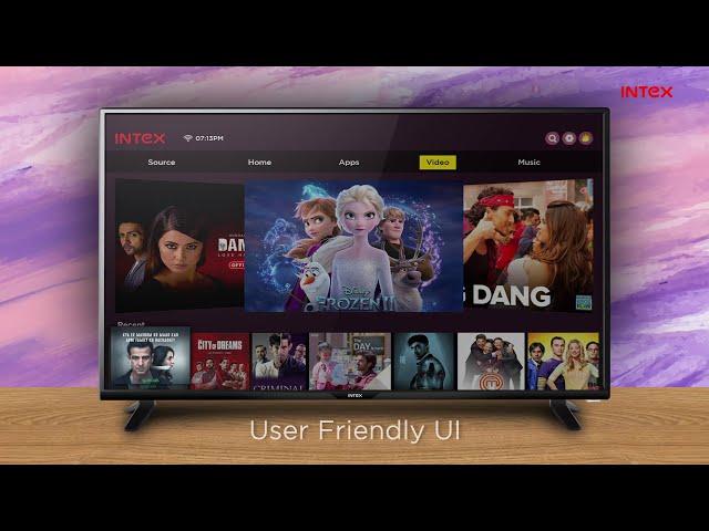 Intex LED-SH4010 (40) HD Display, Smart Android TV, Outstanding Picture & Sound