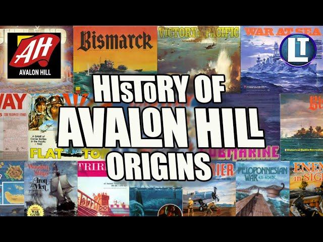 HISTORY Of AVALON HILL / ORIGINS 1952-1963 / The Story Of The AVALON HILL GAME COMPANY