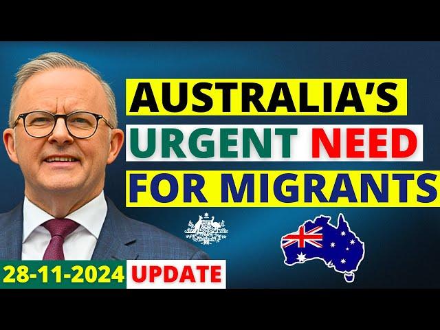 Australia Needs Immigrants Now More Than Ever | Australia Visa Update