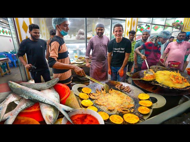 First Time in Bangladesh!!  VOLCANO MUSTARD FISH FRY + Street Food in Dhaka!!