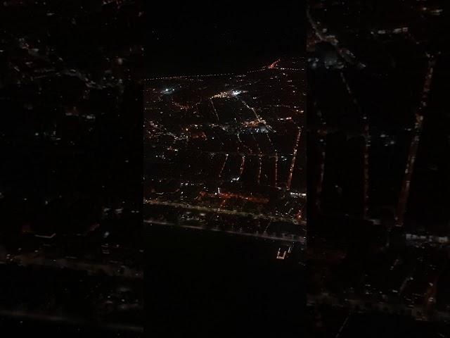 Ellinair night landing in Thessaloniki