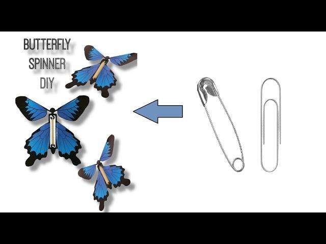 Flying Butterfly Surprise Card  كيف تصنع لعبةلاطفالك  فراشة ورقية تطير ممتع ومسلي craft