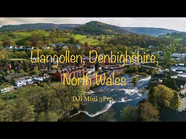 Llangollen, Wales, Drone, 4K
