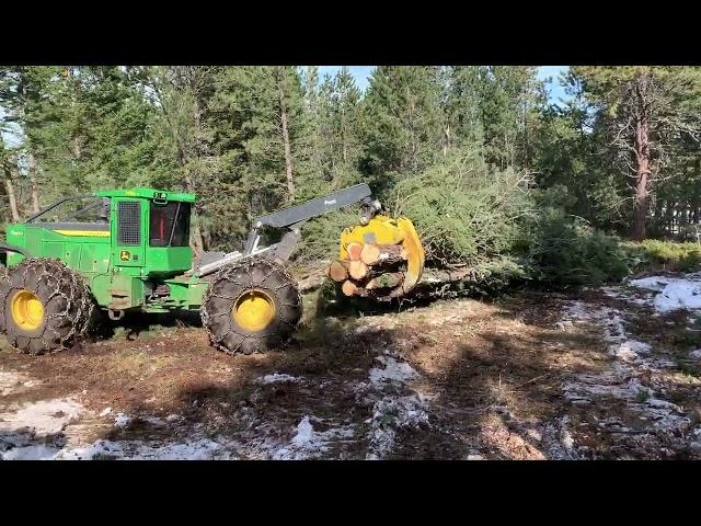 2018 John Deere 748L-II Grapple Skidder with Winch