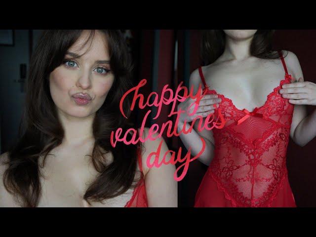 Red Lingerie Try On Haul ️| VALENTINE’S DAY |️