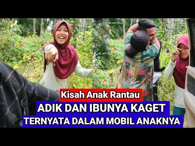 Momen Mengharukan Saat Anak Rantau Pulang Kampung Beri Kejutan Ibunya Pulang Dari Perantauan