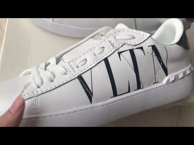 Valentino Garavani RockRunner VLTN Leather Sneaker White Review from www.flykickss.cc