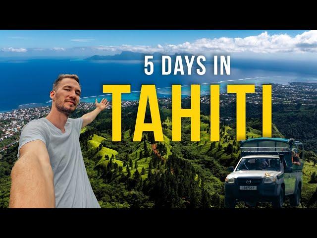 TAHITI in 5 DAYS: everything you need to know!