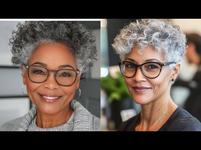 35 Beautiful & Youthful Short Natural Haircuts for Black American Women Over 50 to Rock in 2024