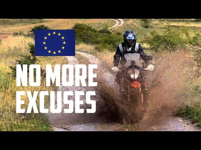 How to get started traveling in Europe - your first motorcycle adventure!