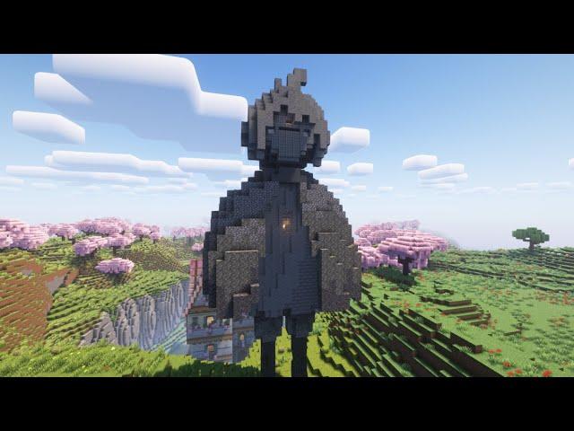 I build a Sky KID in minecraft ^-^