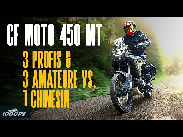 Wirkt erwachsen. Klingt erwachsen. Fährt erwachsen? CFMoto 450 MT im Offroad-Test