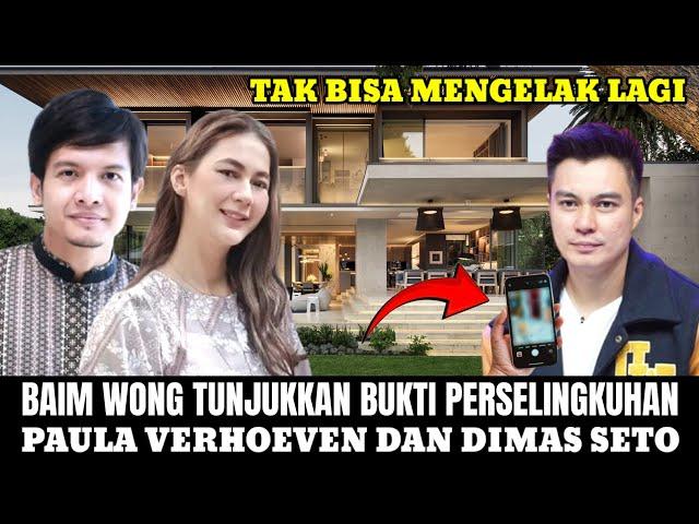 Baim Wong Tunjukkan Bukti Video Ke Media Perselingkuhan Baim Wong dan Dimas Seto