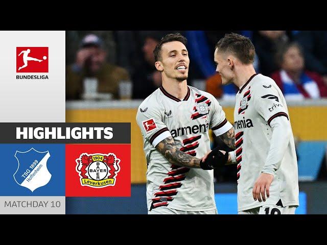 Stunning Goals & Top Team! | TSG Hoffenheim - Bayer 04 Leverkusen 2-3 | Highlights | Matchday 10