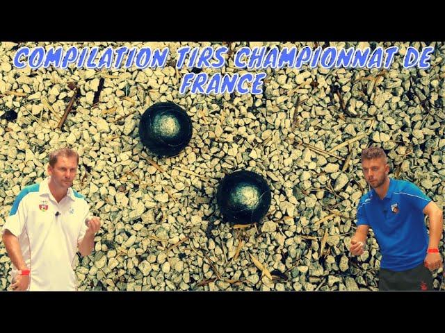 Compilation tirs championnat de France de Pétanque 2021