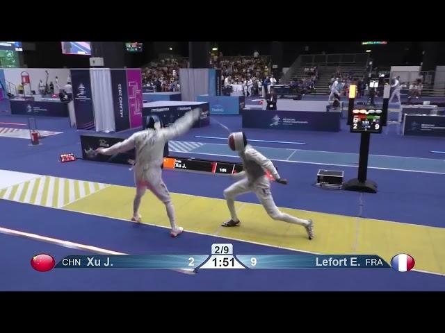 Milano 2023 Mens Foil CHINA CHN vs FRANCE FRA