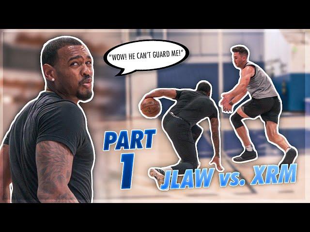 1v1 Rematch Against NBA Player Gets INTENSE!  *Part 1* | Jordan Lawley Basketball