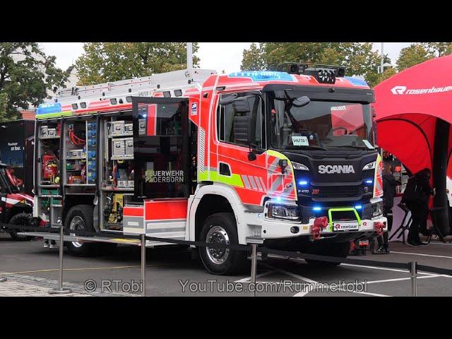 Paderborn Fire Dept. Engine - Scania/ Rosenbauer AT3 - Exterior & Interior - Florian Expo 2020 [GER]