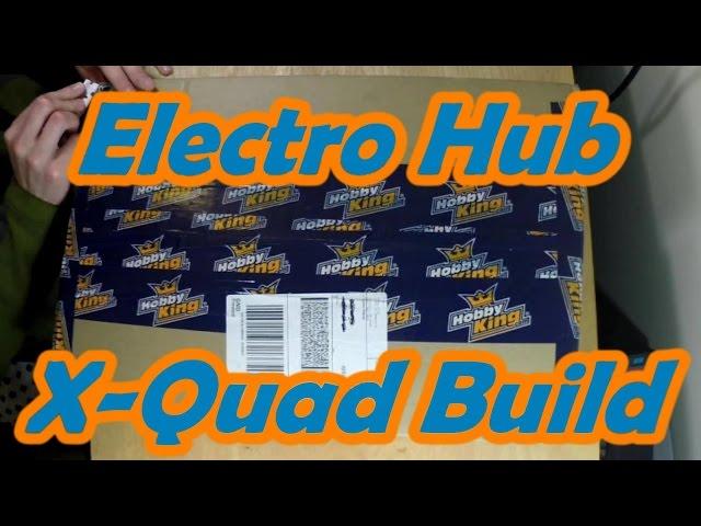 Flite Test Electro Hub X Quad Time Laps Build