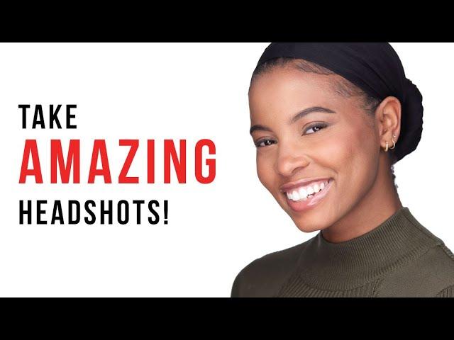 5 Tips for AMAZING Headshots! Radically Improve Your Headshot Photography TODAY