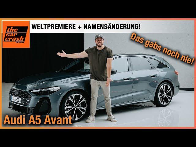 Audi A5 Avant im Test (2024) Weltpremiere + Namensänderung: Das gabs noch nie! Review | Limousine S5