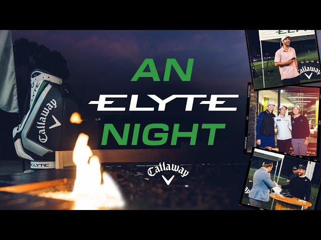 An Elyte Night: PGA & LPGA Pros Test Callaway's New Elyte Driver!