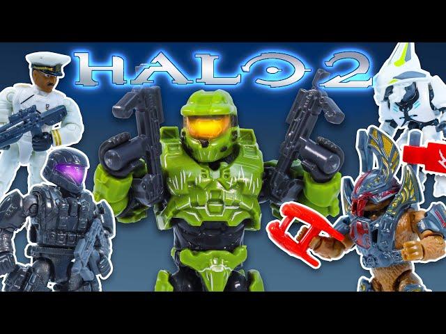 A LOVE LETTER TO HALO 2!! Mega Construx Halo 2 Character Pack Unboxing Review