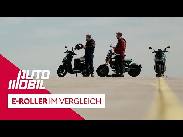 DIE BESTE ALTERNATIVE ZUM AUTO?!  - 125er E-Roller im Vergleich | auto mobil