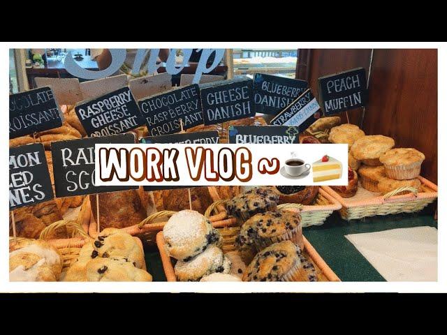 Part-Time Job at a café | Work Vlog️