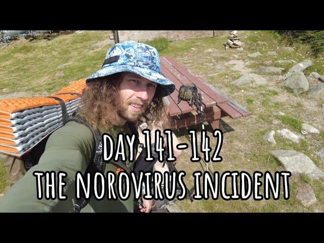 Day 141-142 | The Norovirus Incident (I almost QUIT) | Appalachian Trail Thru Hike Vlog 2024