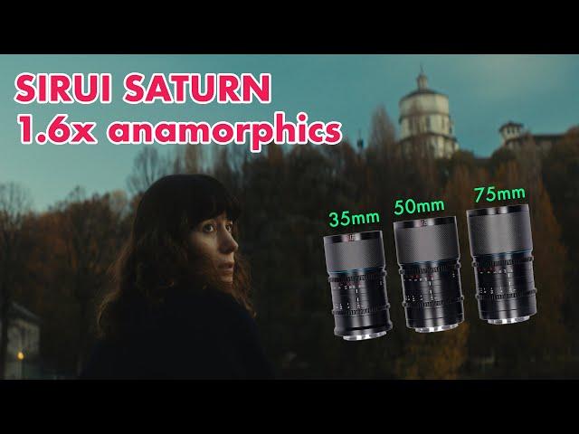 SIRUI's TINY 1.6x Saturn anamorphic set (35, 50 & 75mm) | REVIEW