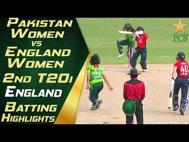 England Batting | Short Highlights | Pakistan Women vs England Women | 2nd T20i | PCB