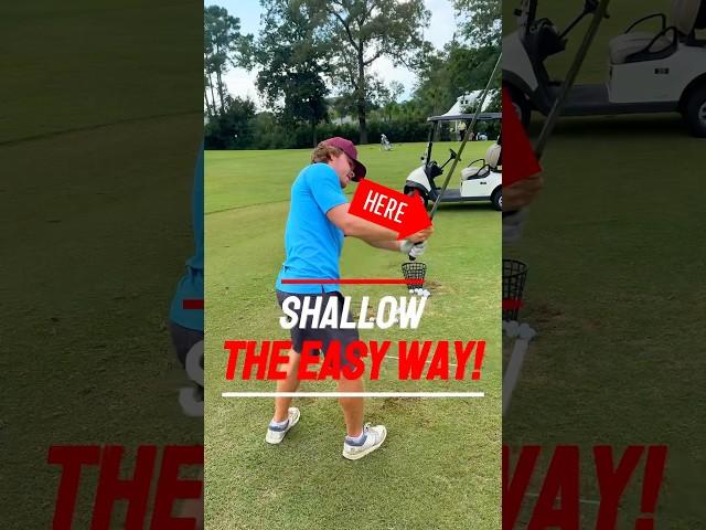 BOMB your DRIVER!  // WIDER, SHALLOWER, FASTER!!   #golftips #golfswing #golfinstruction