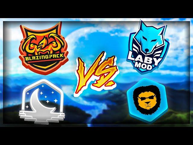 Laby Mod Vs BlazingPack Vs Badlion Vs Lunar Client (Porównanie + Fps Test)