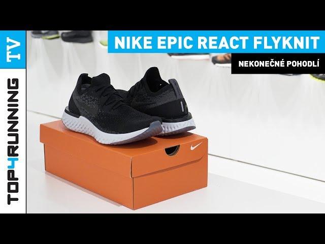  TOP4RUNNING TV UNBOXING Nike Epic React Flyknit  Black  