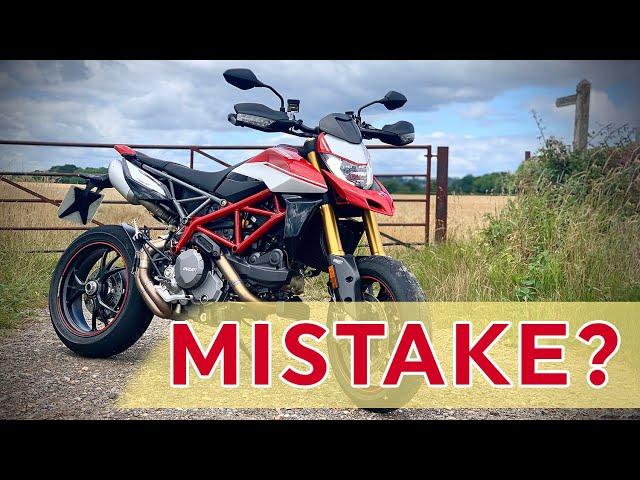 I've bought a new bike without a test ride | Hypermotard 950SP first ride