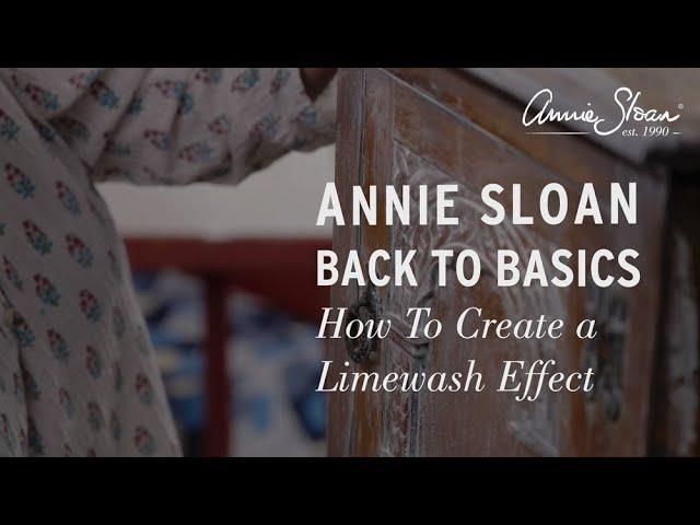 How to Whitewash Wood with Chalk Paint | Step-by-Step Tutorial by Annie Sloan