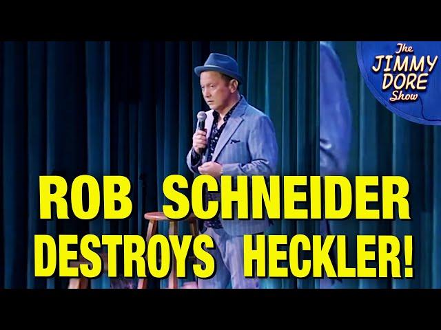 Rob Schneider’s EPIC Heckler Comeback