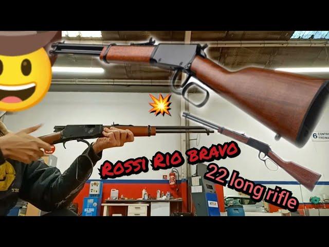 Tir  Levier sous garde Rossi Rio Bravo 22 Long rifle + Présentation  ( Winchester).