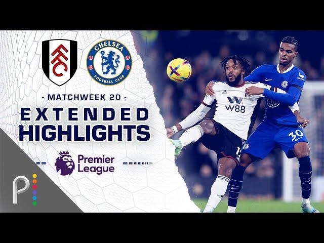 Fulham v. Chelsea | PREMIER LEAGUE HIGHLIGHTS | 1/12/2023 | NBC Sports