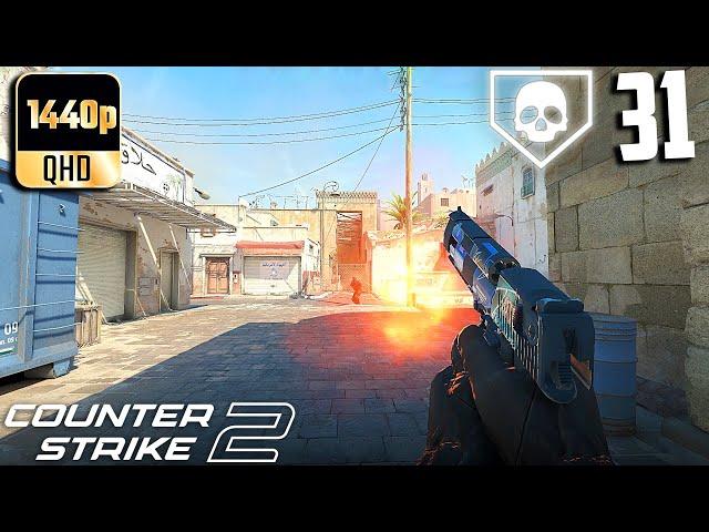 CS2- 31 Kills On Dust 2 Competitive Full Gameplay #16! (No Commentary)