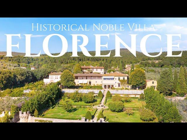 Historical Noble Villa With A Spa And Italian Garden For Sale in Florence | Lionard